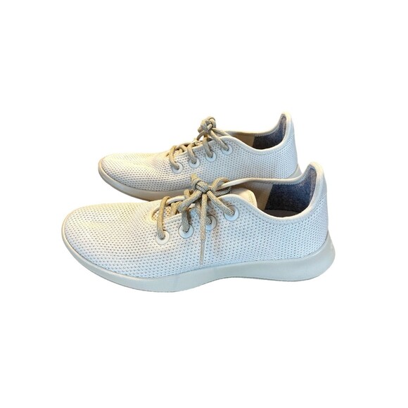 Allbirds Tree Runners Sneakers Womens Size 10 White Mesh Air Dry Lace Up Low Top - Picture 12 of 16